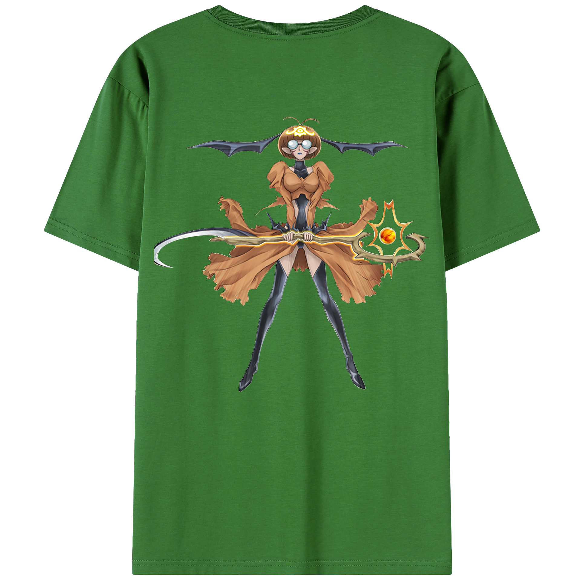 （画像用） 遊☆戯☆王 Yu-Gi-Oh! レディース半袖Tシャツ(バックプリント)